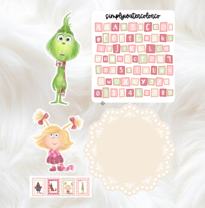 Grinch | Junk Journal KIT