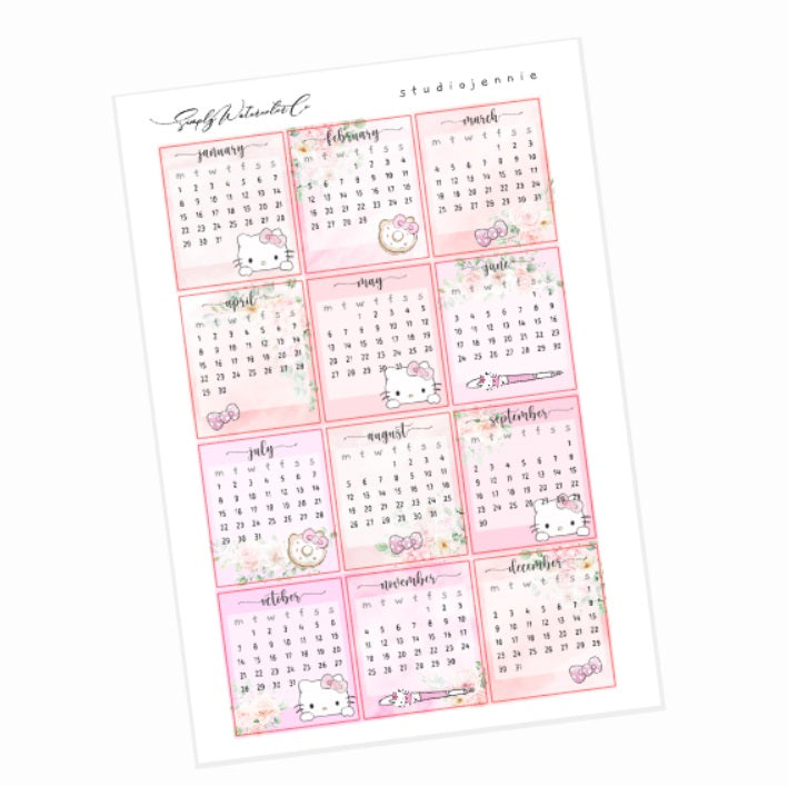 Hobonichi Calendar (Girly)
