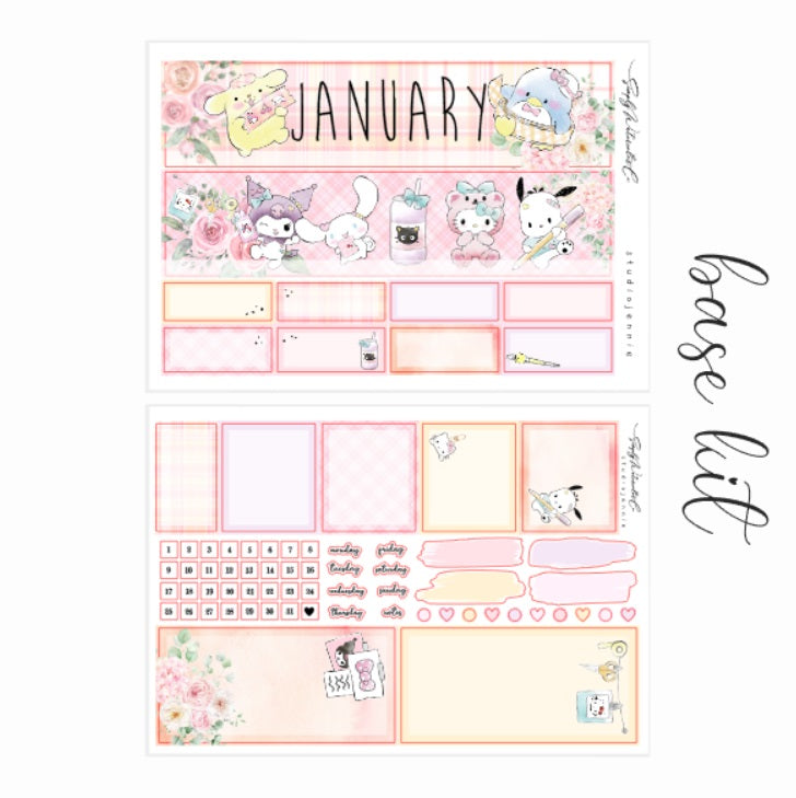 January (Planner World) | Monthly Kit