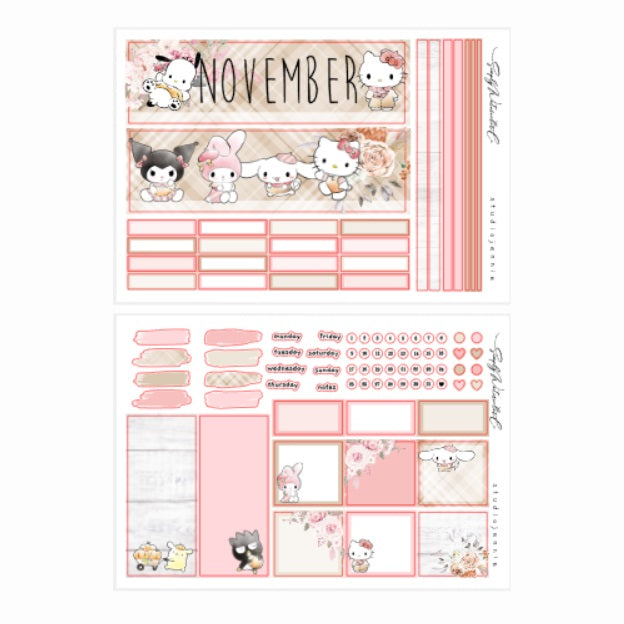 November | A5 Monthly Kit