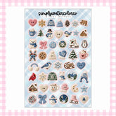 Winter Buttons | Junk Deco