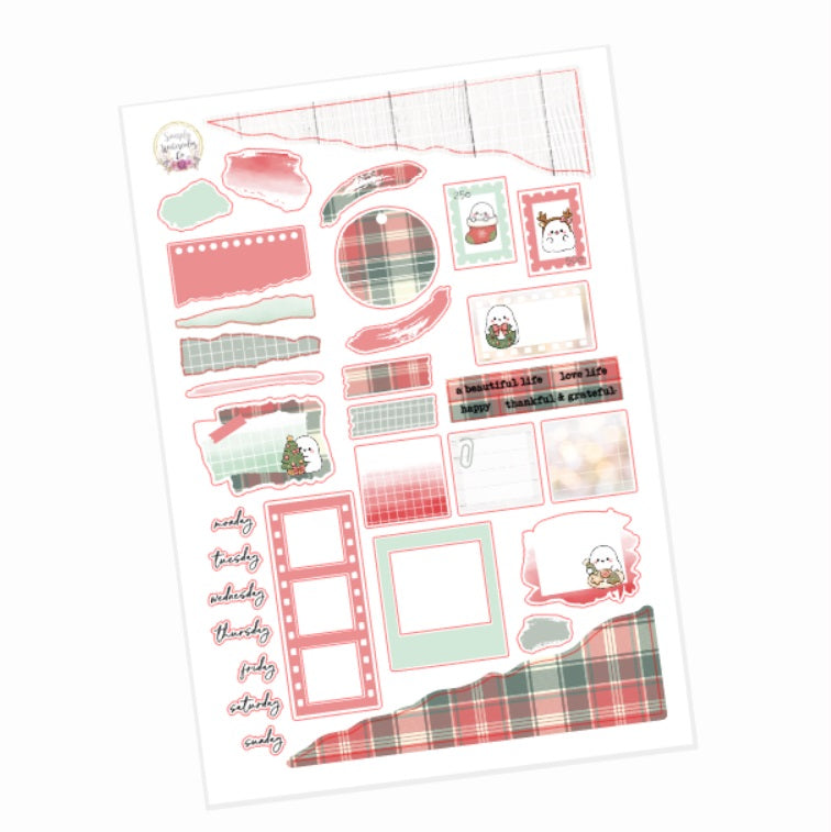 Mochi Christmas | Journaling Sampler