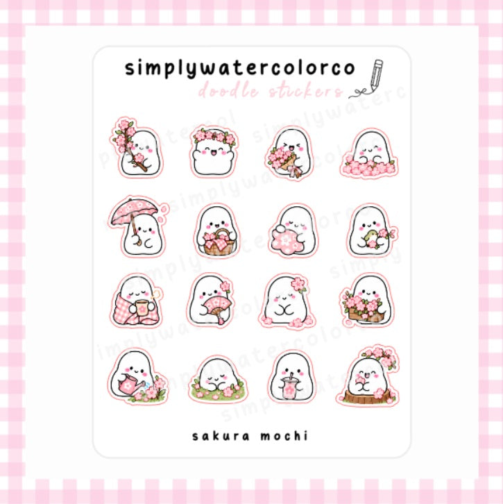 Sakura Mochi | Doodles