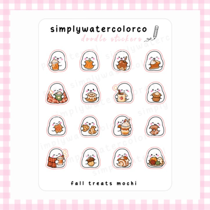 Fall Treats Mochi | Doodles