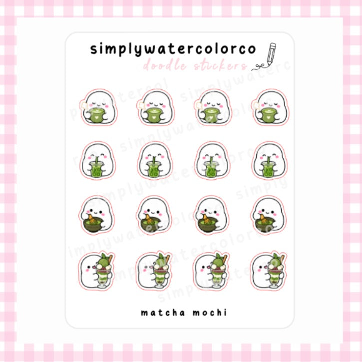 Matcha Mochi | Doodles