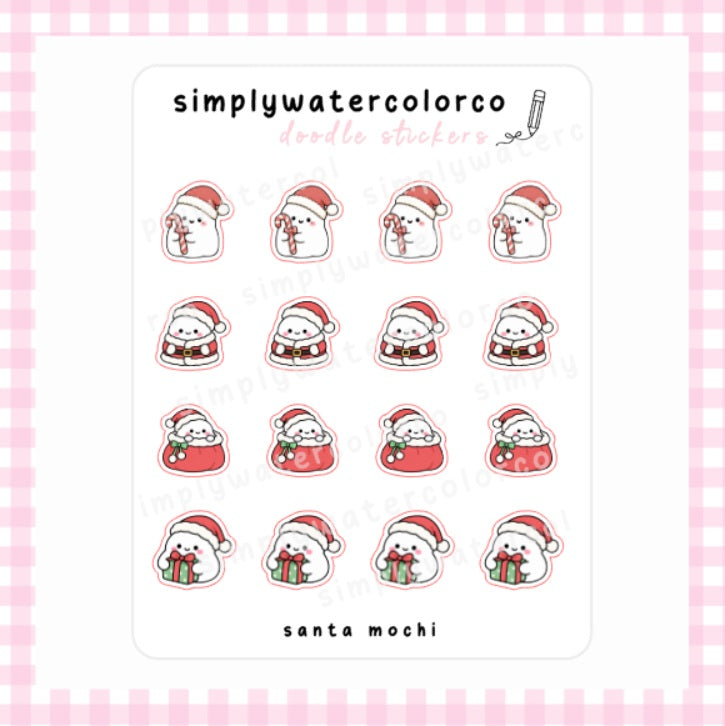 Santa Mochi | Doodles