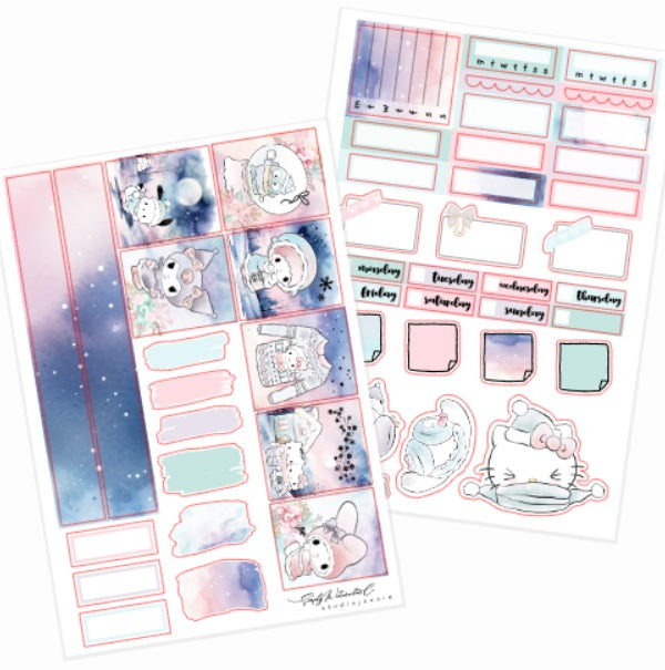 Kawaii Winter | Hobo A5/A6 Kit