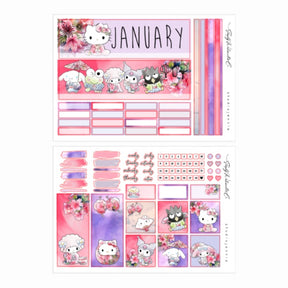 January (Lunar) | A5 Monthly Kit