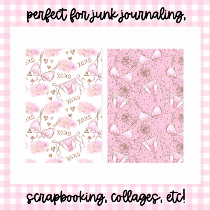 XOXO | Scrapbook Papers