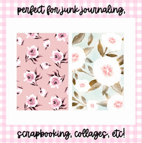 Floral Girl | Scrapbook Papers