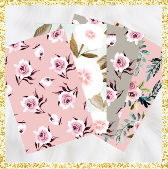 Floral Girl | Scrapbook Papers