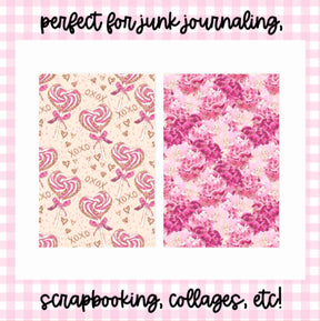 XOXO | Scrapbook Papers