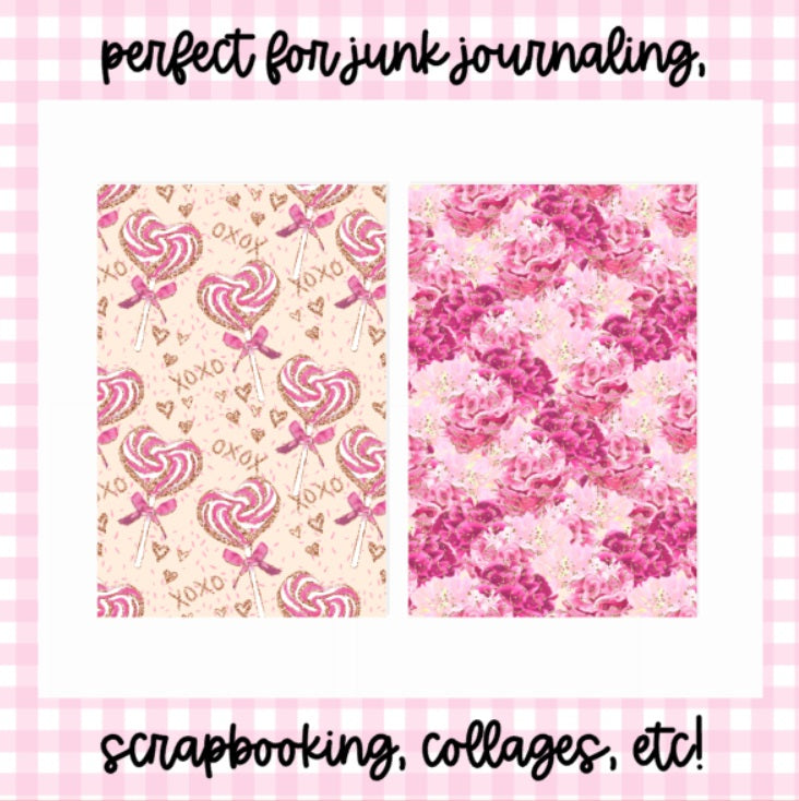 XOXO | Scrapbook Papers