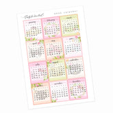 Hobonichi 2025 Calendar | (Kawaii Tulip)