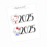 2025 Stickers | Kawaii