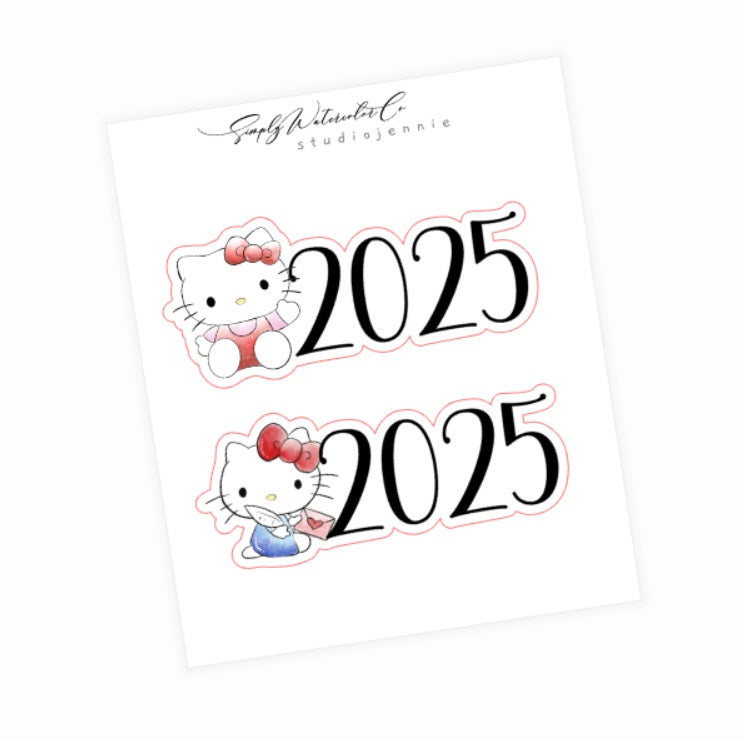 2025 Stickers | Kawaii