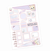 Lavender Kuma | Journaling Sampler