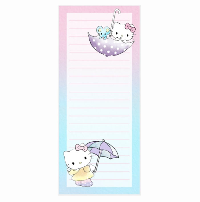 Rain | LINE Skinny Notepad