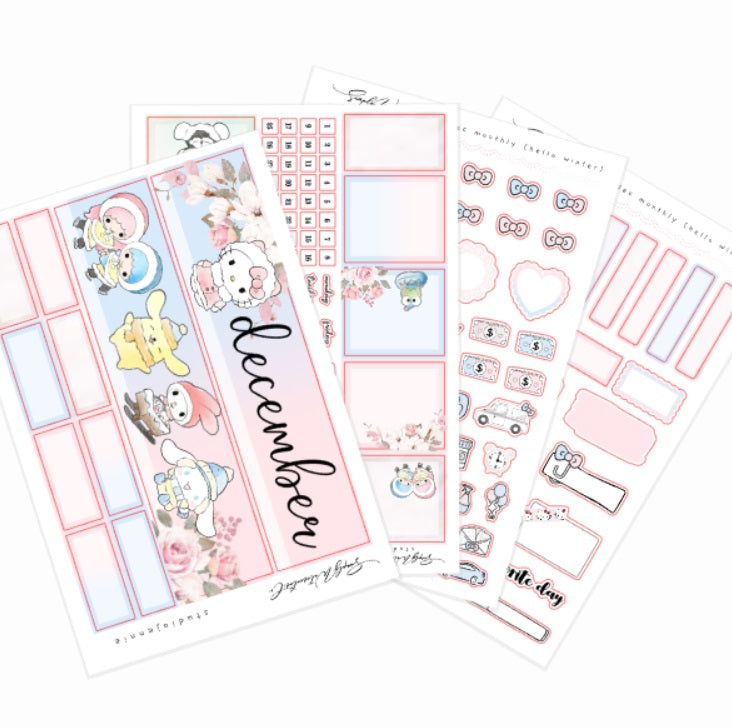 December (Hello Winter) | Monthly Kit