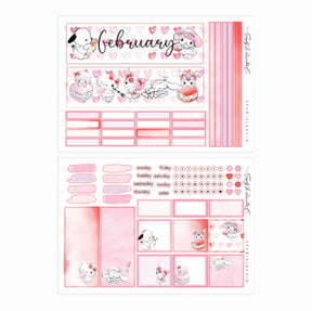 February (Cupid) | A5 Monthly Kit