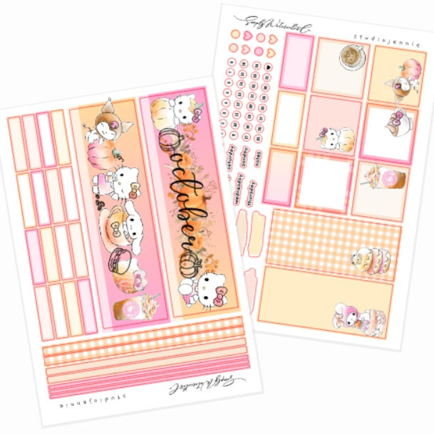 October | A5 Monthly Kit (Kitty Spice)