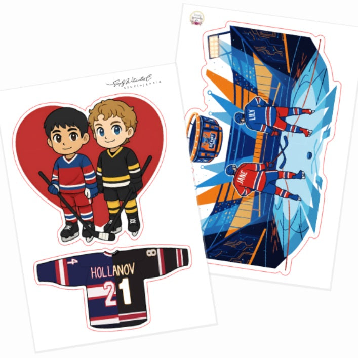 Heated Rivalry | Large Deco