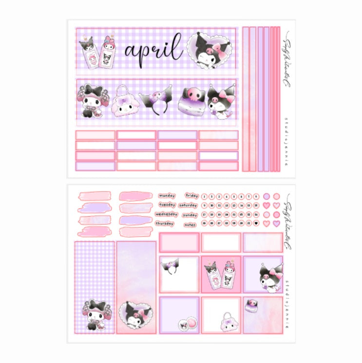 April | A5 Monthly Kit