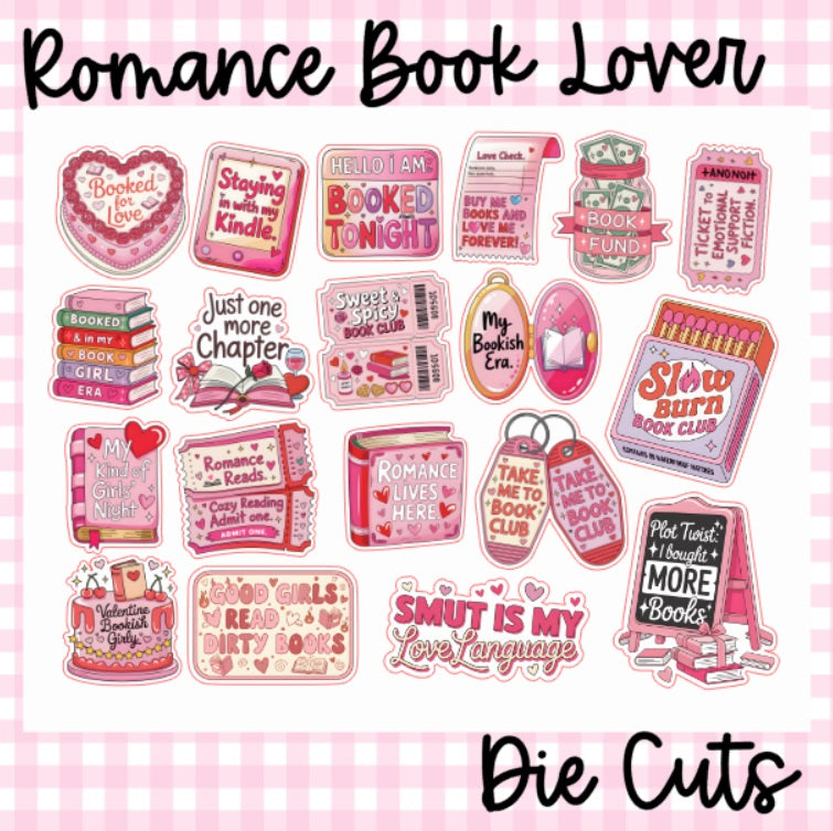 Romance Book Lover| Die Cuts/ Vinyls