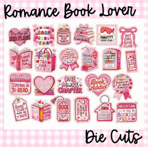 Romance Book Lover Pink | Die Cuts/ Vinyls