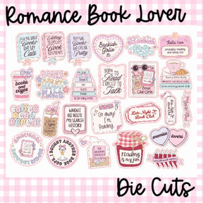 Romance Book Lover Pastel | Die Cuts/ Vinyls