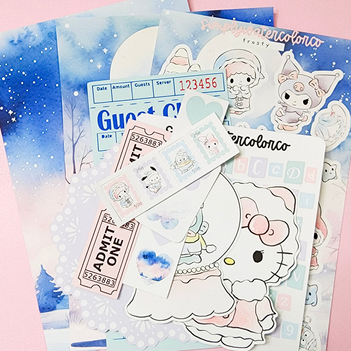 Frosty | Junk Journal KIT