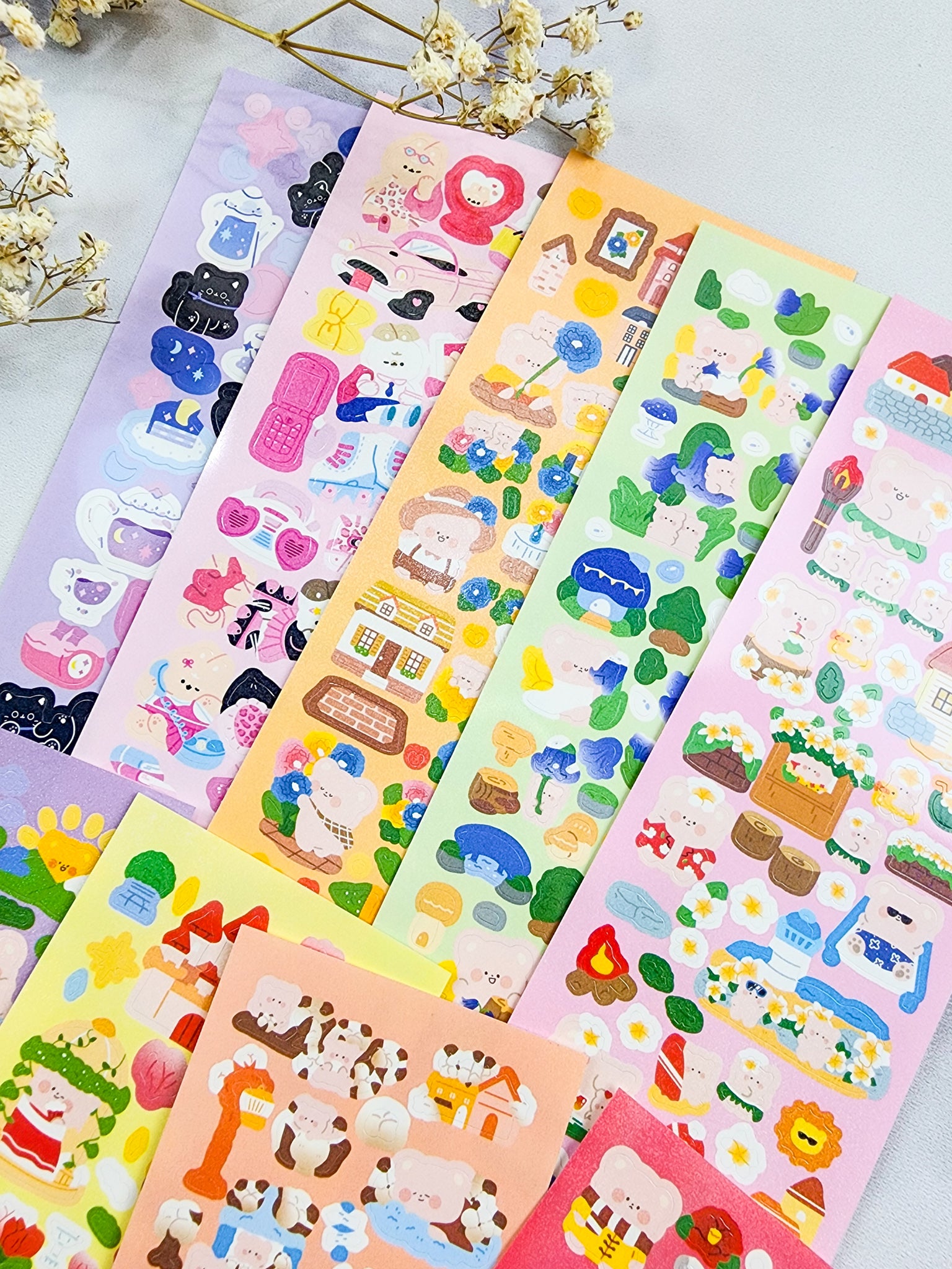 Cute Bear Stickers