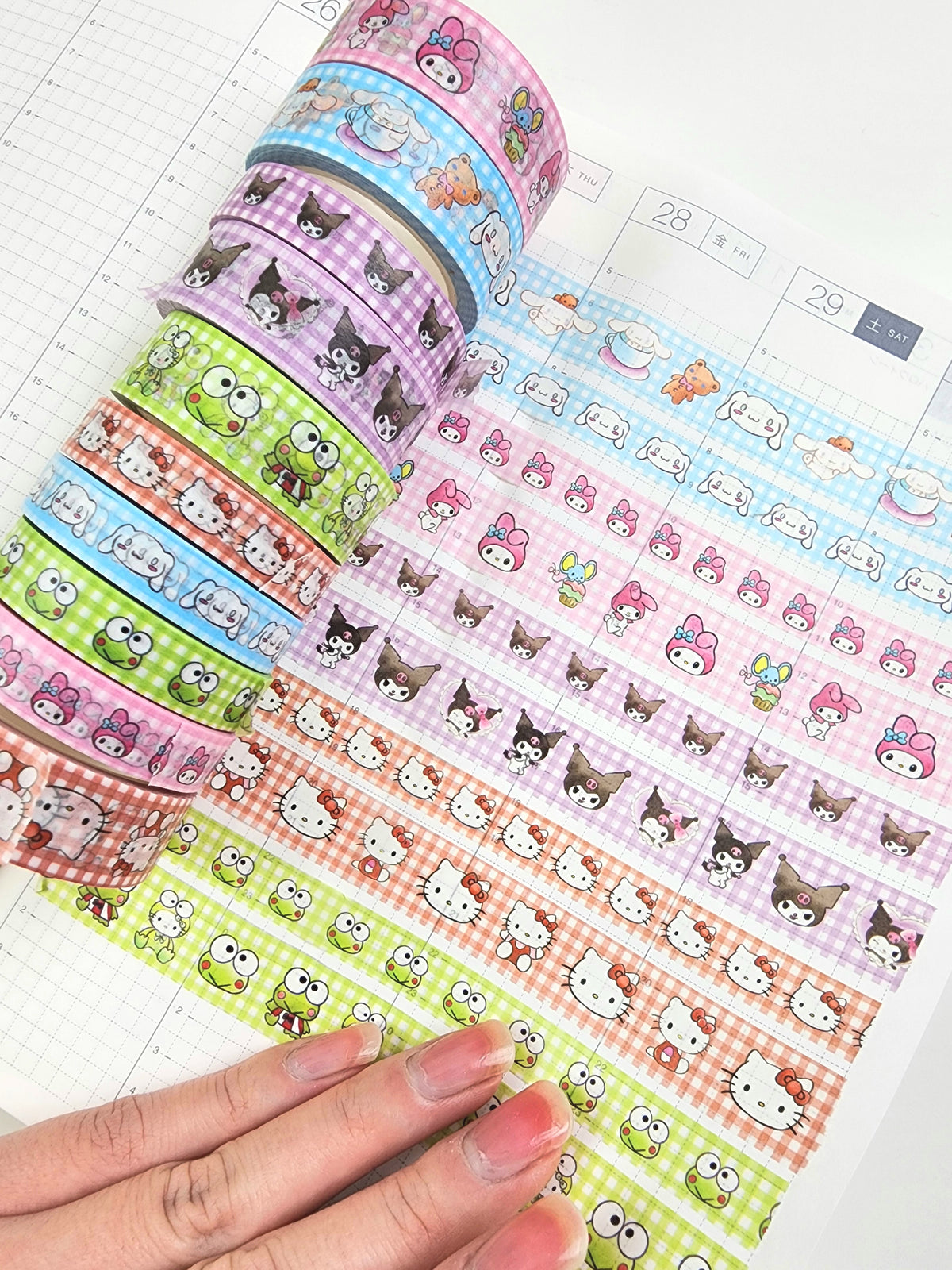 Kawaii Love // Washi Tapes