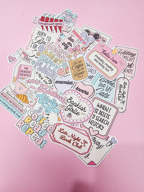 Romance Book Lover Pastel | Die Cuts/ Vinyls