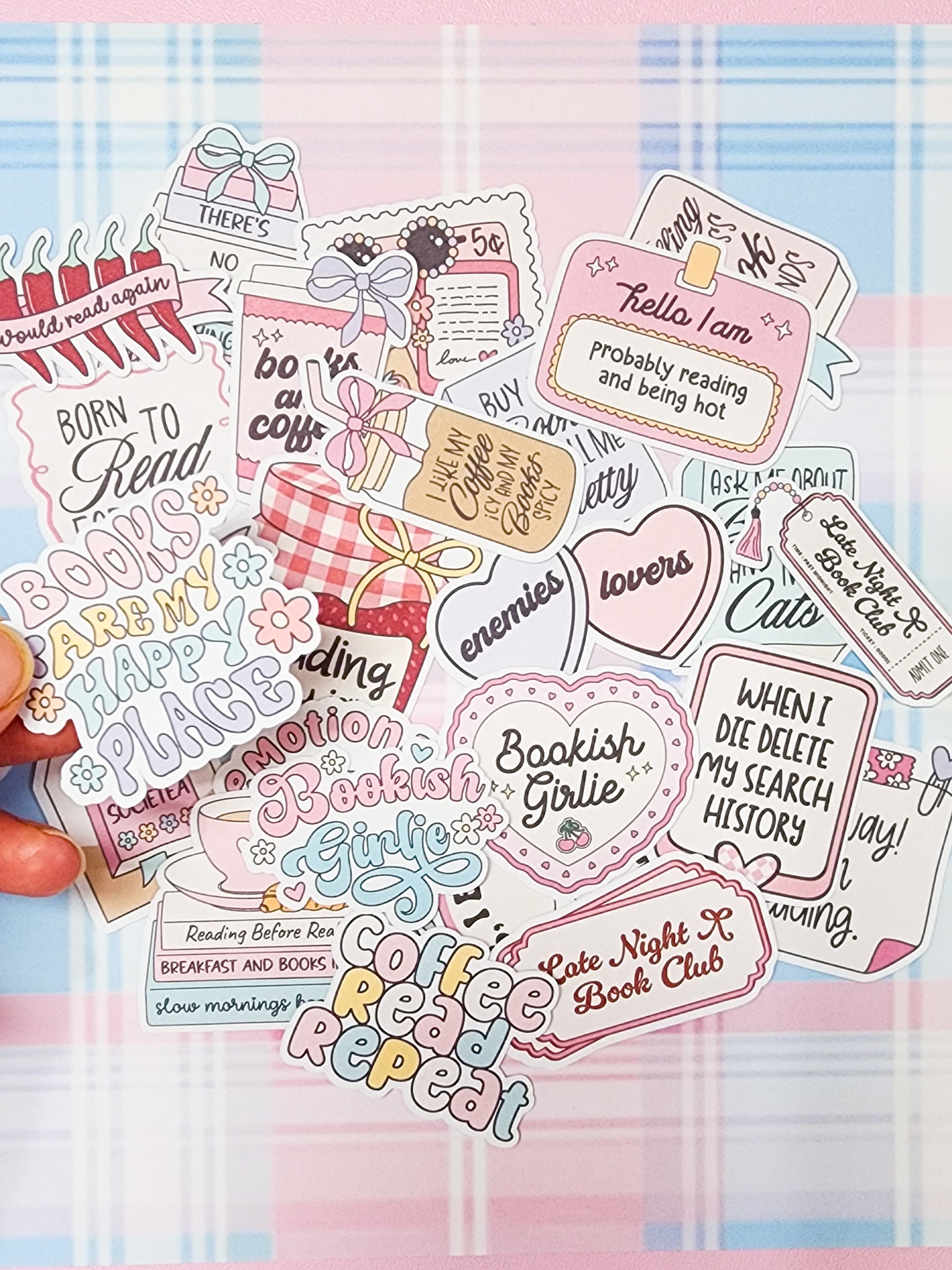 Romance Book Lover Pastel | Die Cuts/ Vinyls