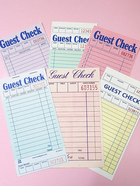 Guest Check | Junk Deco