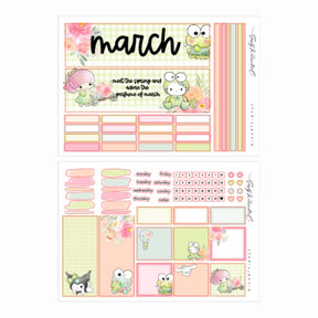 March | A5 Monthly Kit