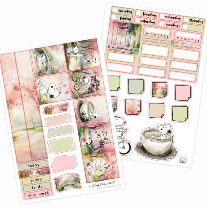 Snoop in Bloom | Hobo A5/A6 Kit