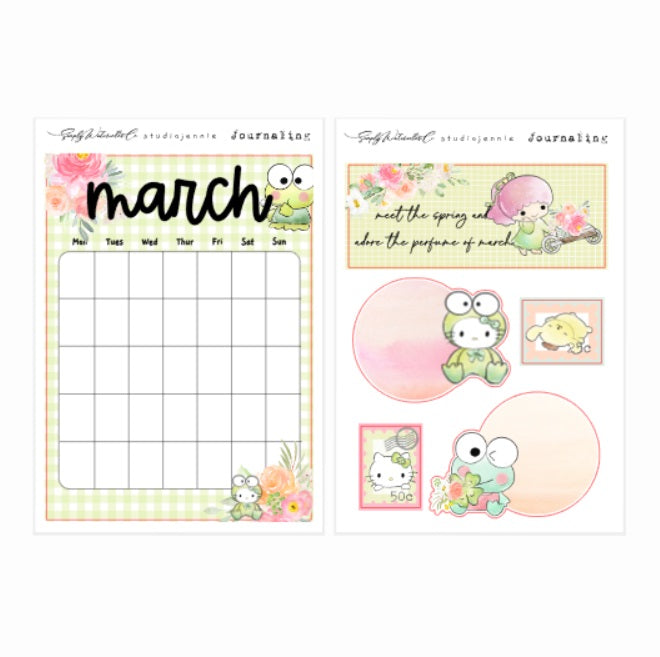 March | BUJO Monthly Kit
