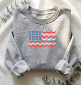 Bow Scallop Flag | Crew Neck