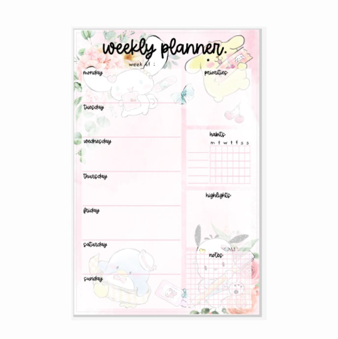 Planner World | WEEKLY Notepad