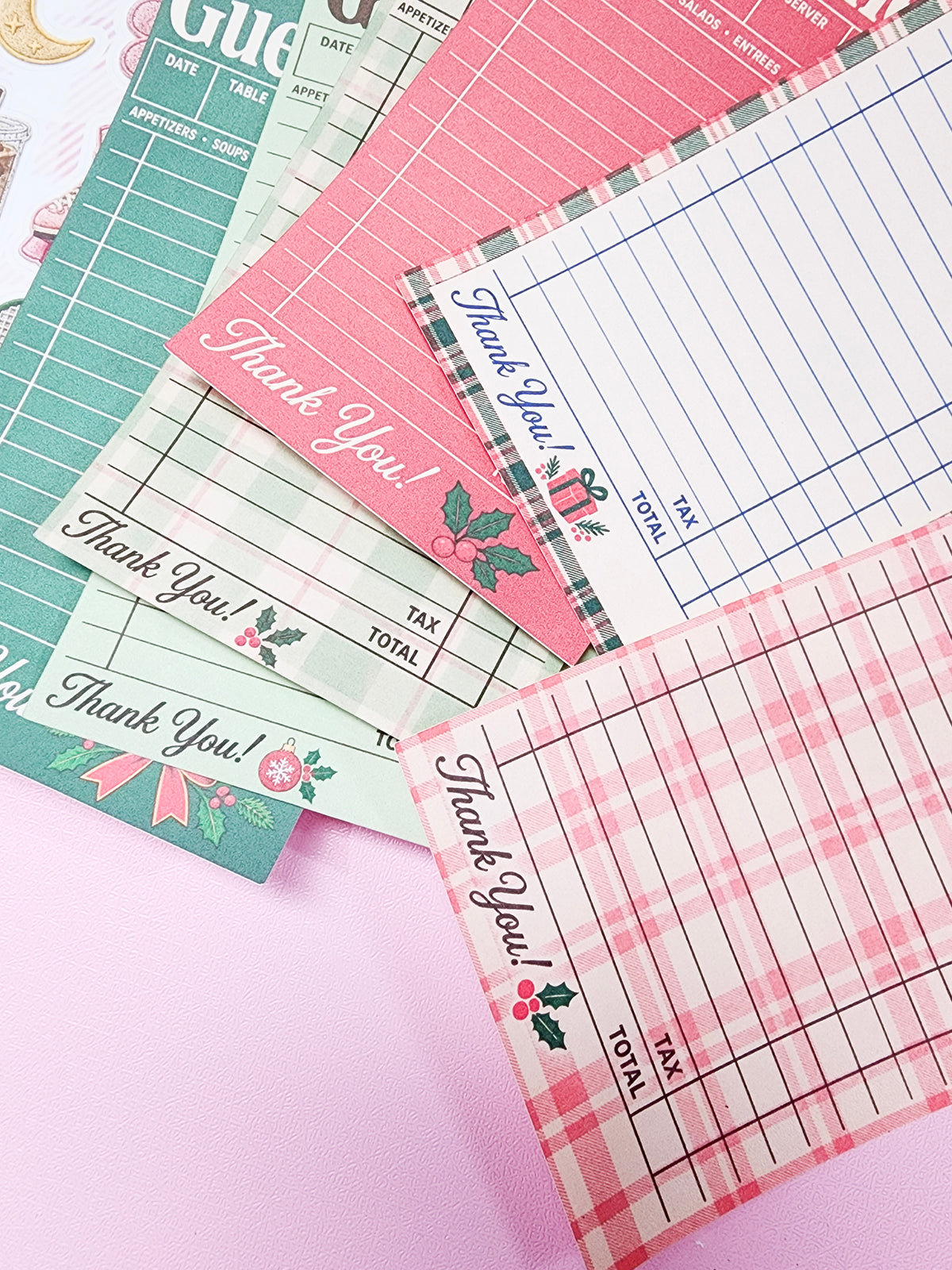 Christmas Guest Check | Junk Deco
