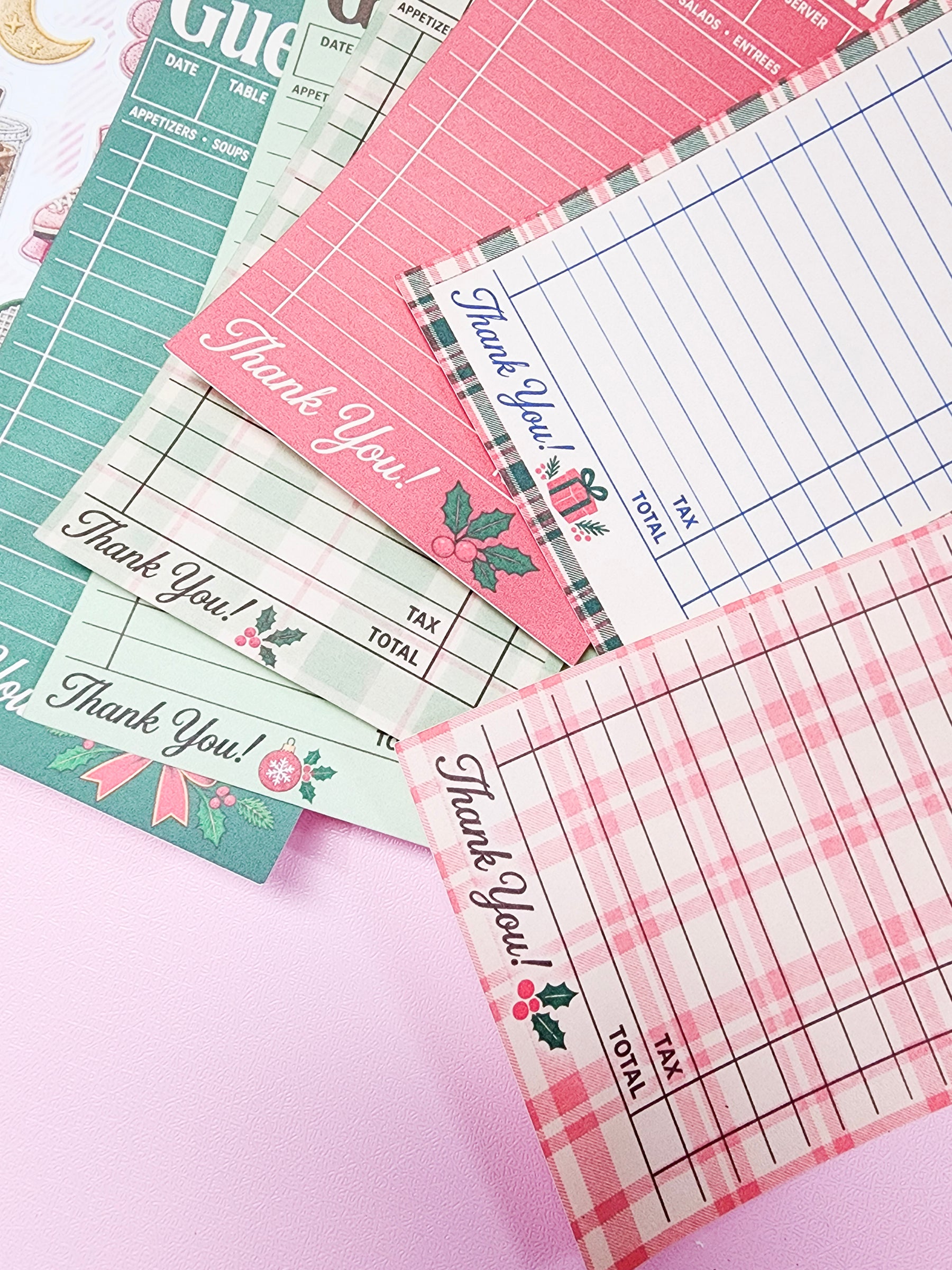 Christmas Guest Check | Junk Deco