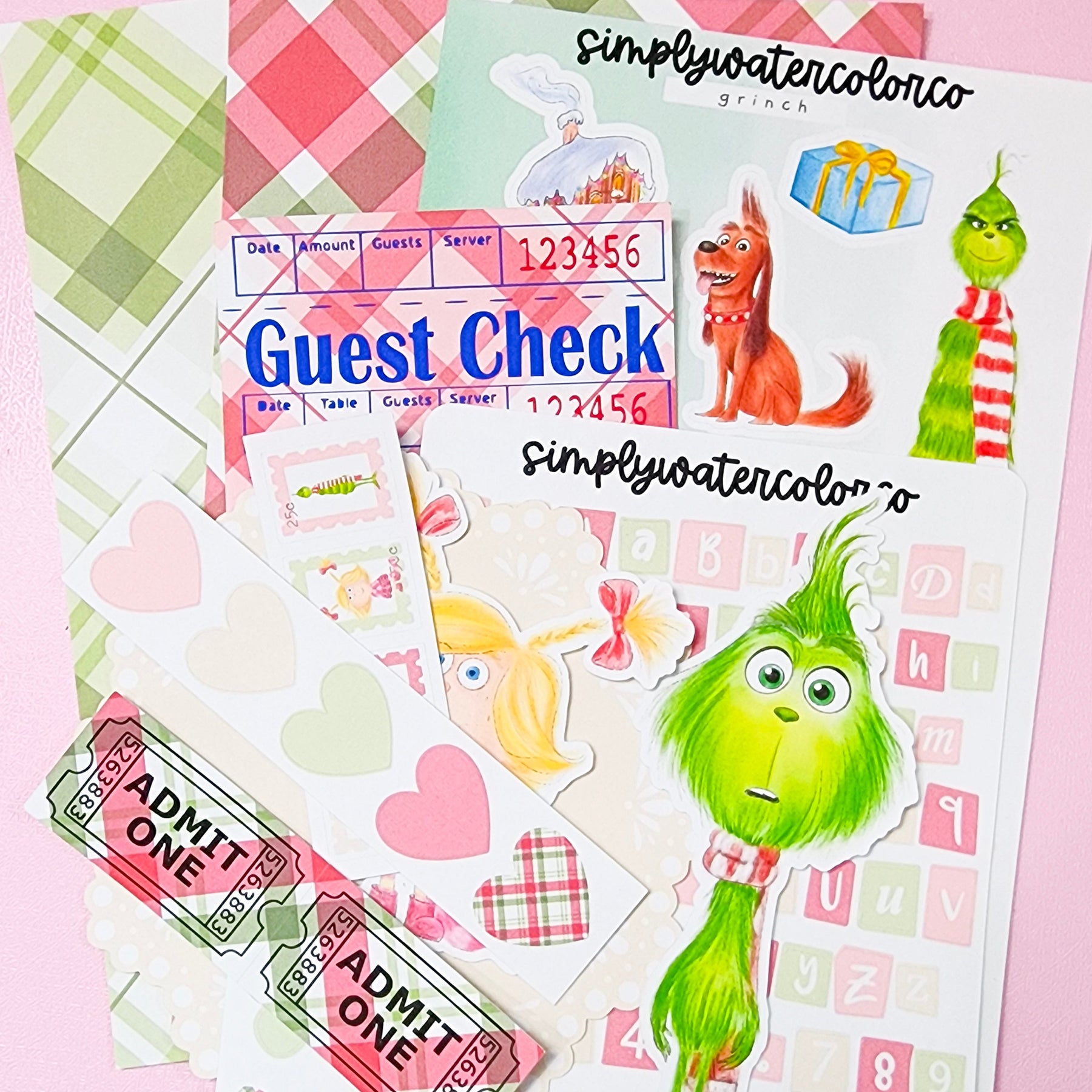 Grinch | Junk Journal KIT