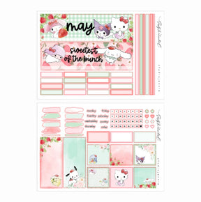 May (Strawberry Love) | A5 Monthly Kit