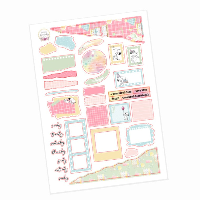 Snoop Birthday | Journaling Sampler