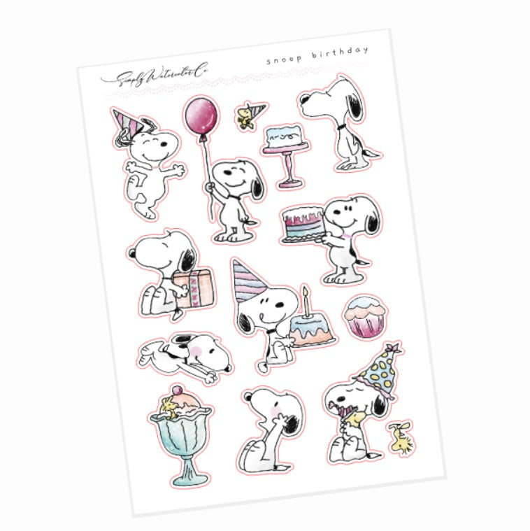Snoop Birthday Deco