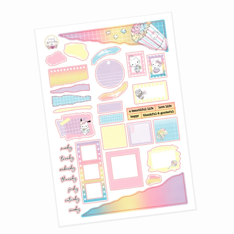 Kawaii Pop | Journaling Sampler