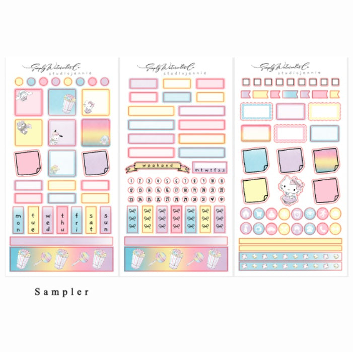 Kawaii Pop | Hobonichi Weeks