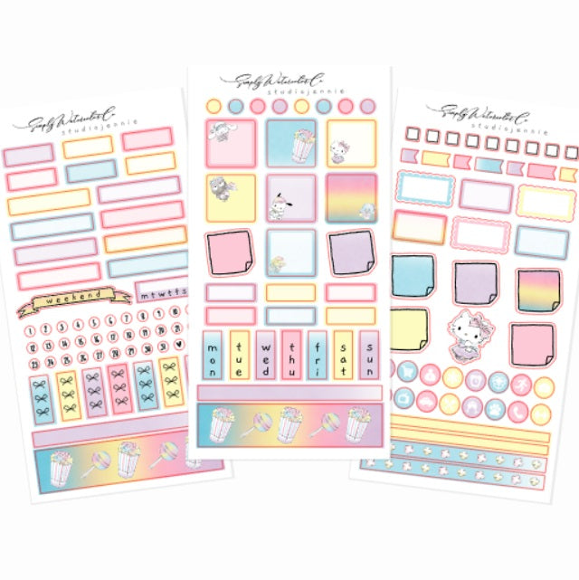 Kawaii Pop | Hobonichi Weeks